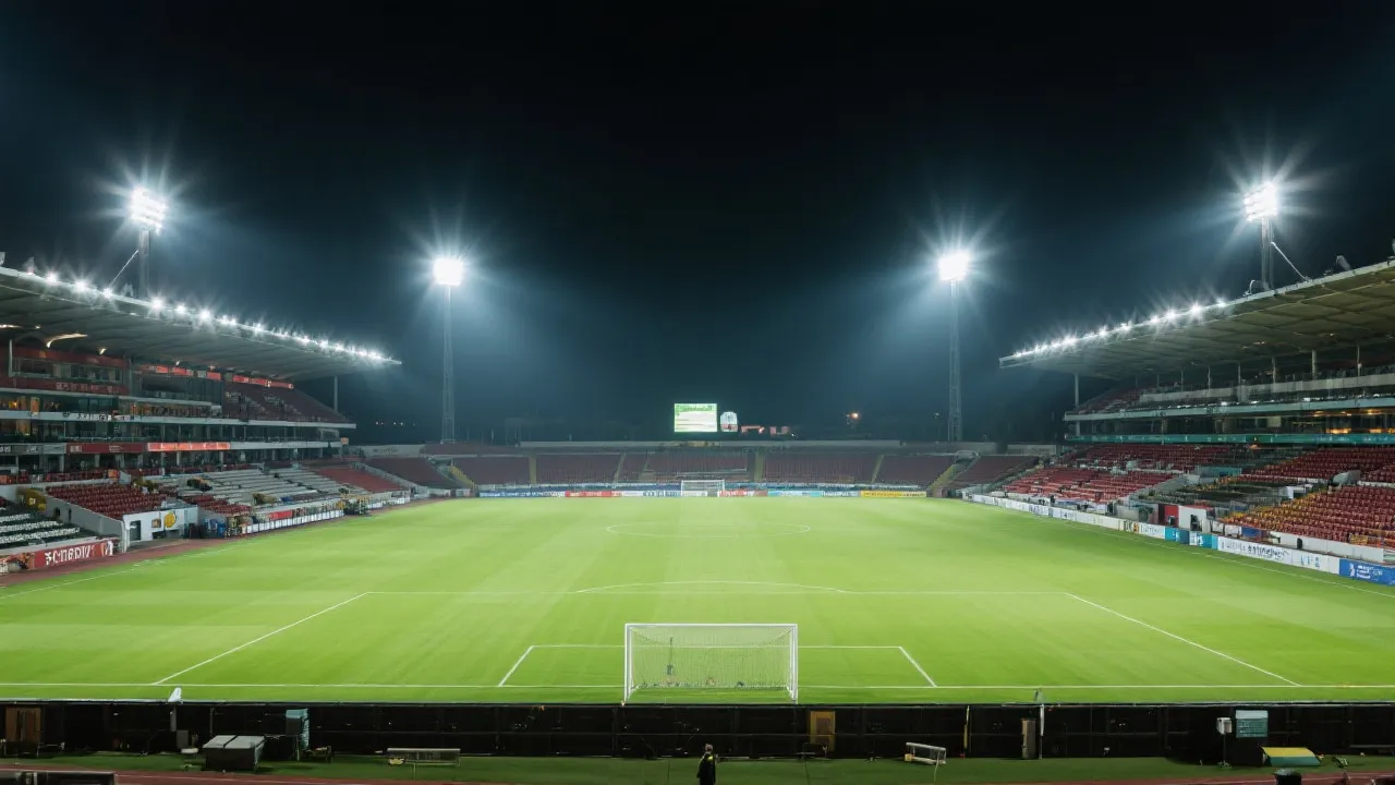 体育赛事现场氛围图