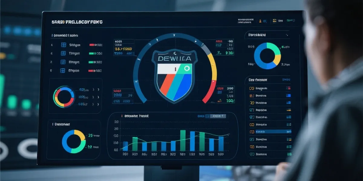 赛事数据与赛程面板示意图